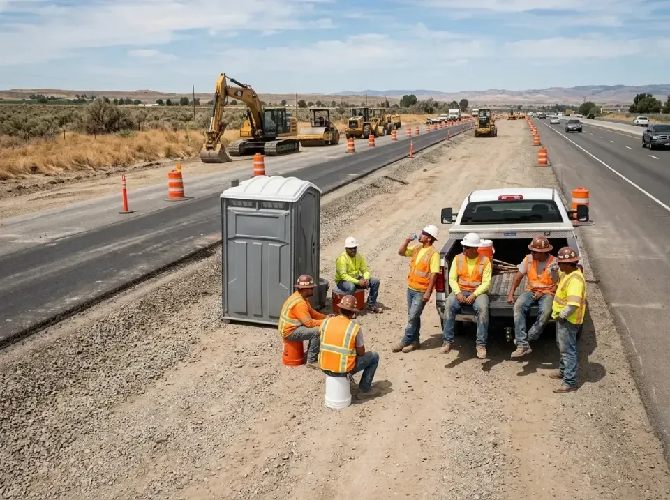 highway-road-construction-crew-007 — frequently asked questions, Porta Potty and Restroom Rentals in Laurence Harbor, NJ